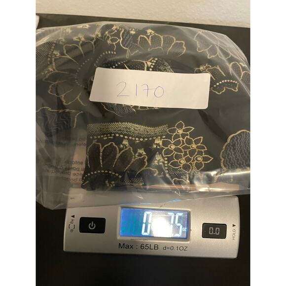 Vintage Amanda Lane Womens Tunic Sz 10 Black Floral Slinky Fairy Grunge Y2K READ - Picture 9 of 9